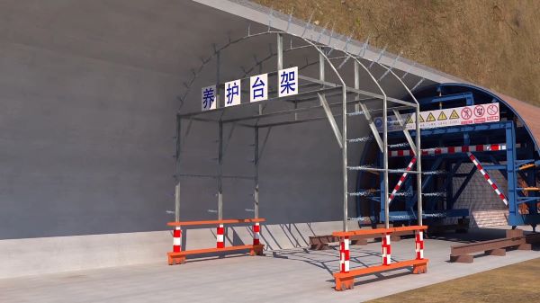 普兰店市隧道施工动画制作公司 - 隧道施工工艺和施工方法 - 隧道施工汇报动画视频 - bim 工程施工动画